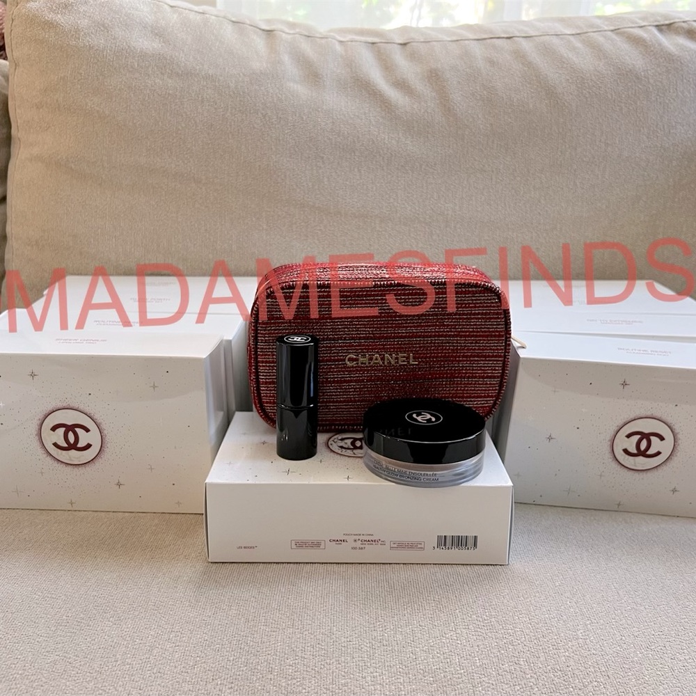 Chanel Beauty Bronzer Gift Holiday Set 2022 GLOW FORTH Set